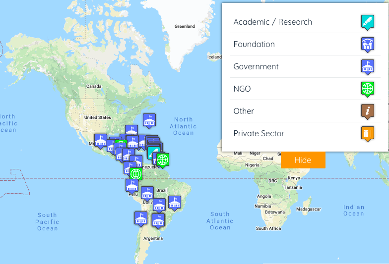 Interactive Map of Digital Health Programs and Policies Across the Latin America and Caribbean