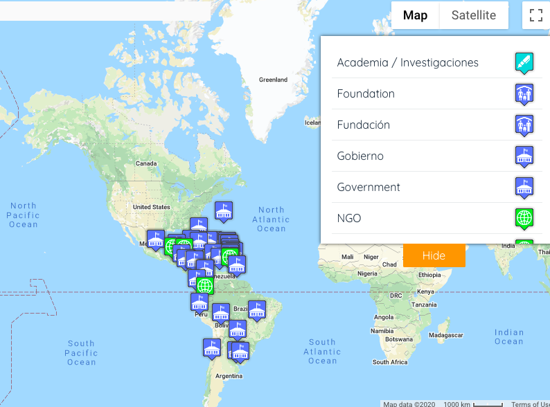 Mapa Interactivo Programas Salud Digital