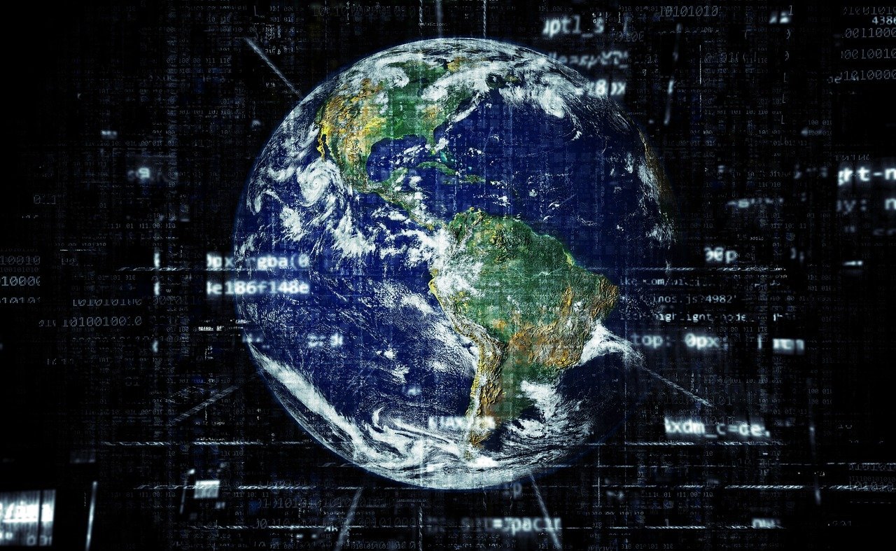 earth, internet, globalisation